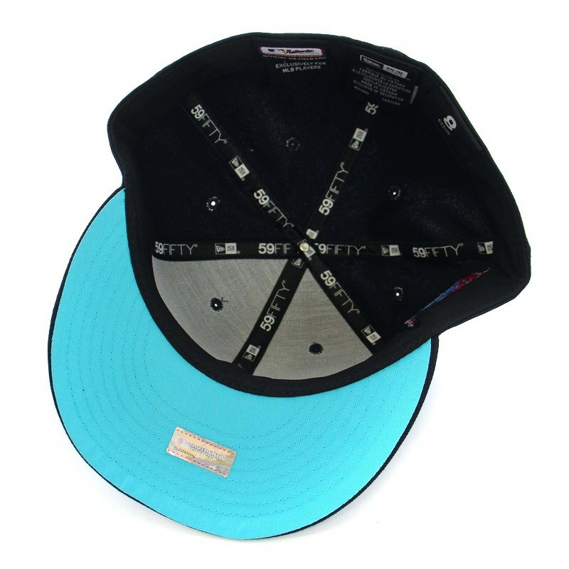 ニューエラ 59FIFTY オーセンティック 2023 MLB Father's Day アトランタ・ブレーブス ベースボールキャップ 野球帽 8 63.5cm 紺 メンズ_画像5