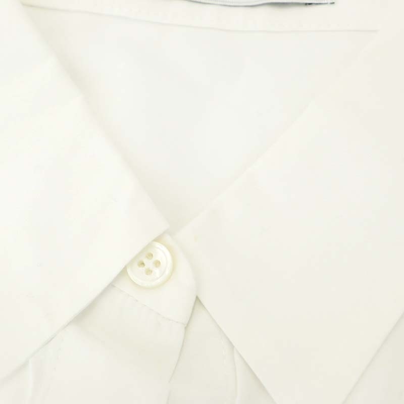 アドーア ADORE コットン シャツ ブラウス カジュアル 長袖 38 M 白 ホワイト /AT ■OS レディース_画像6