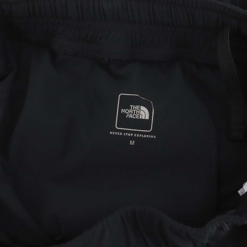 ザノースフェイス THE NORTH FACE フレキシブルショーツ ランニングウェア ショートパンツ ハーフパンツ ロゴ M 黒 ブラック /SY ■OS レデ_画像3