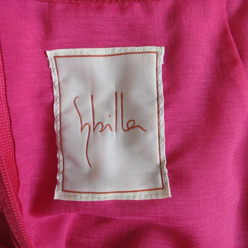 シビラ SYBILLA 美品 タイトスカート GBHGT-09260 ひざ丈 ピンク Mサイズ 0418 レディース_画像7