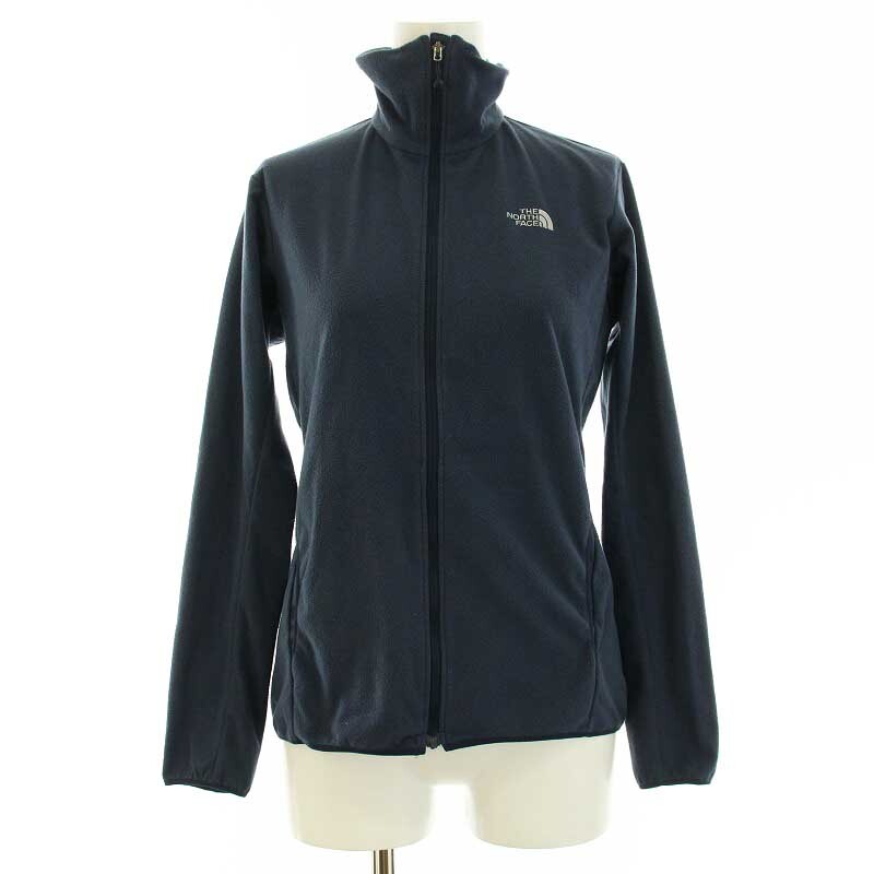 ザノースフェイス THE NORTH FACE マイクロマティークフルジップジャケット ハイネック M 紺 ネイビー NLW21201 /KQ レディース_画像1