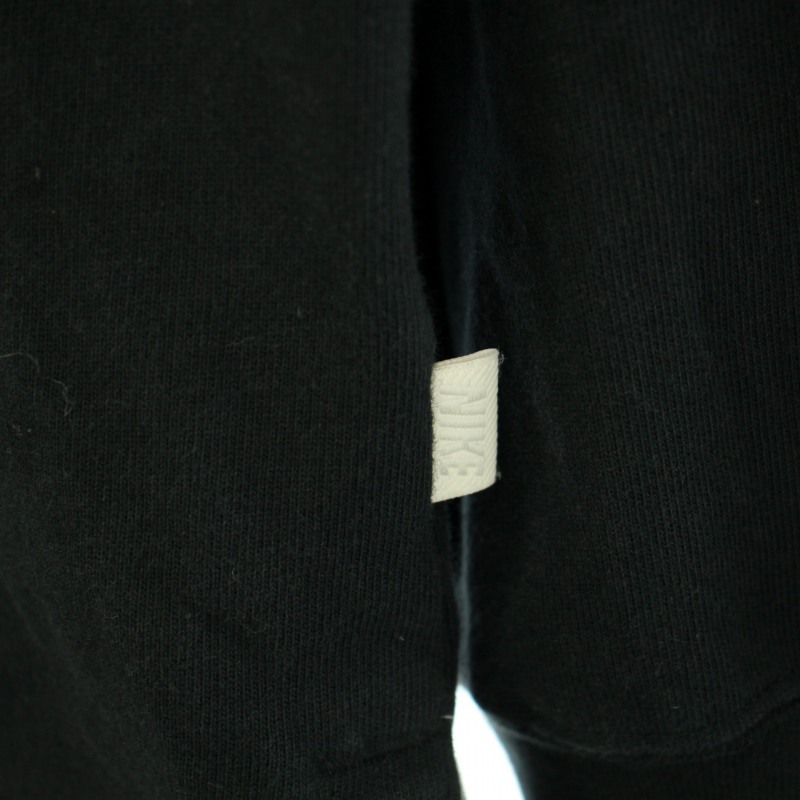ナイキ NIKE AS M NSW STE LS MOCK BLACK Tシャツ ロンT モックネック 長袖 ロゴプリント L 黒 ブラック /YT メンズ_画像5