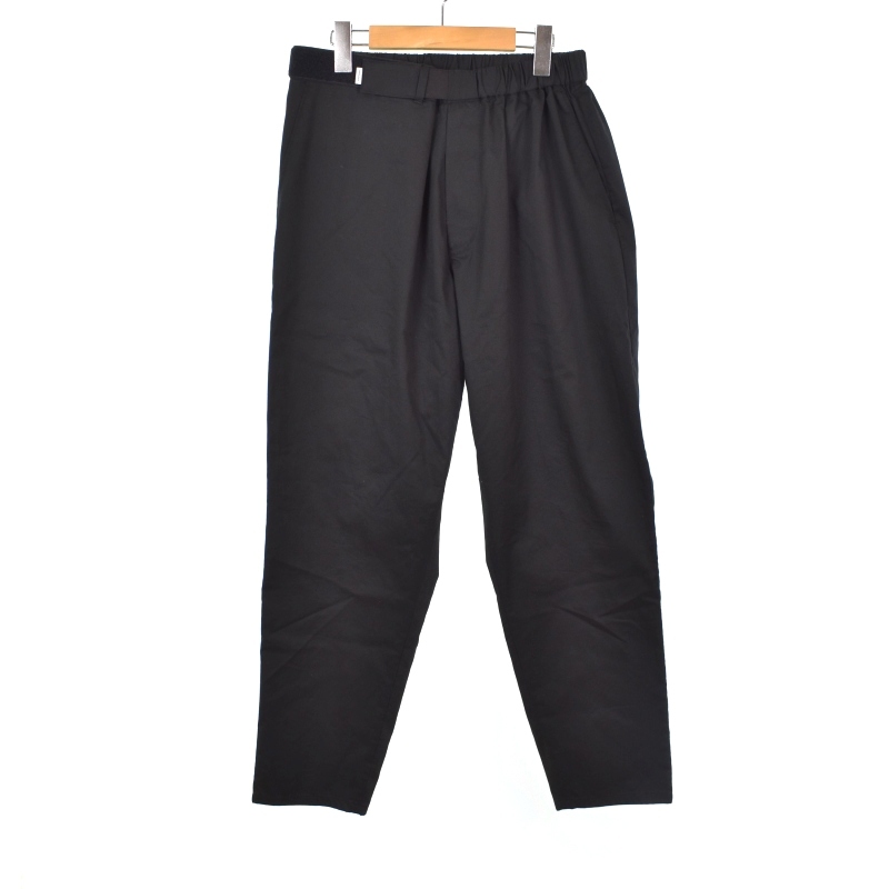 グラフペーパー Graphpaper 24SS Solotex Twill Chef Pants シェフパンツ スラックス S 黒 ブラック GM241-40294B メンズ_画像1