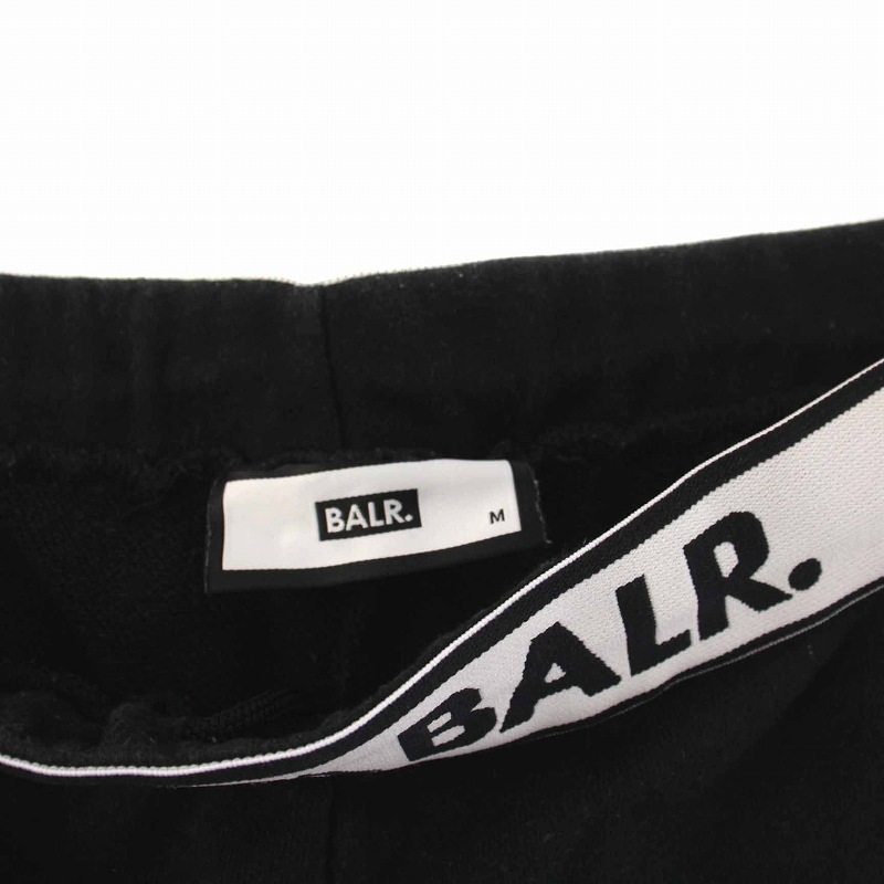 ボーラー BALR. ショートパンツ ハーフパンツ スウェット M 黒 ブラック /YM メンズ_画像5