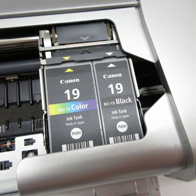 キャノン CANON PIXUS iP100 ピクサス インクジェットプリンター カラー コンパクト 通電確認 その他の画像8