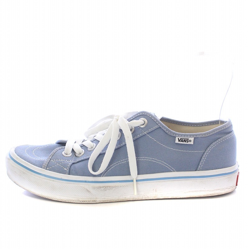 バンズ VANS V3845 UNION2 BLUE GRAY ユニオン ローカットスニーカー シューズ キャンバス 9.5 27.5cm 水色 ライトブルー 612199-0001_画像1