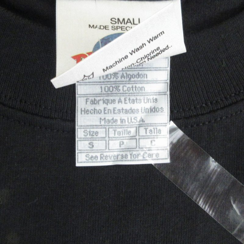 PLANET HOLLYWOOD プラネットハリウッド Tシャツ カットソー 半袖 フロントプリント USA製 ブラック 黒 Sサイズ 0418 メンズ_画像7
