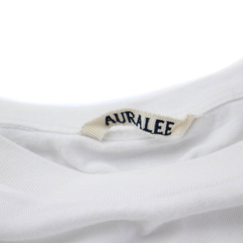 オーラリー AURALEE 19SS SEAMLESS CREW NECK SLEEVELESS カットソー Tシャツ ノースリーブ 1 M 白 ホワイト A9ST07ST_画像7