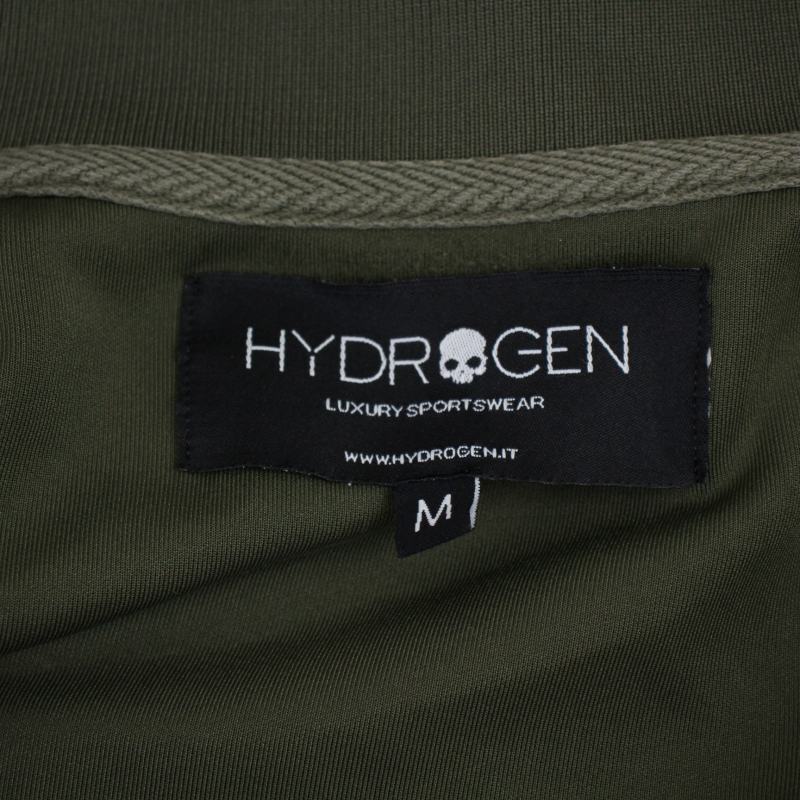 ハイドロゲン HYDROGEN ジャージ 3点セット セットアップ 上下 トラックジャケット ショートパンツ ロングパンツ M XS カーキ メンズ_画像7