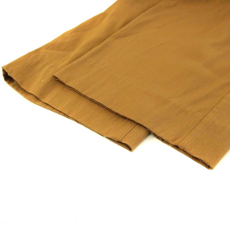 ゼロエイトサーカス 08SIRCUS stretch latine easy pants イージーパンツ ウエストゴム 0 XS 茶 ブラウン S19SL-PT05 /KQ レディース_画像6