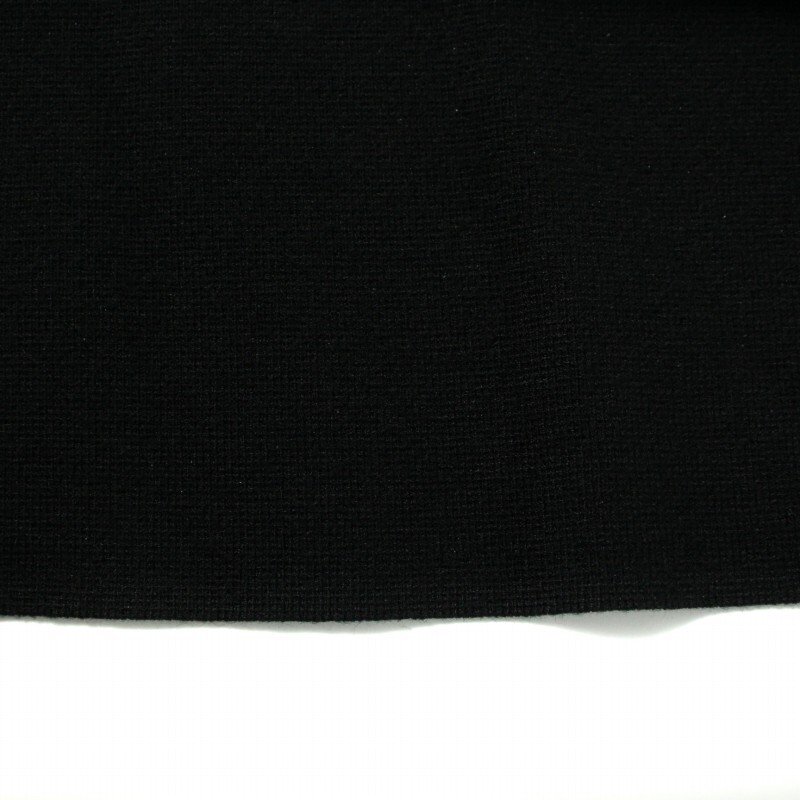 23区 VINGT-TROIS ARRONDISSEMENTS タイトスカート ナロースカート イージー ミモレ ロング ウエストゴム 44 XL 大きいサイズ 黒_画像6