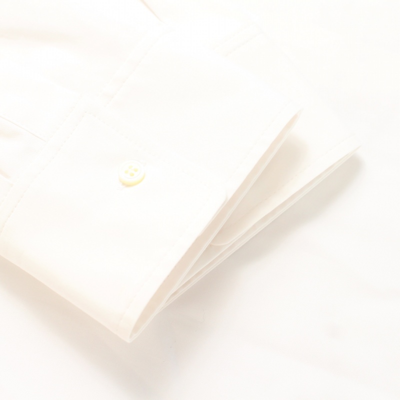 未使用品 自由区 オンワード樫山 タグ付き シャツ ブラウス 長袖 44 XL 白 ホワイト /FQ レディースの画像4