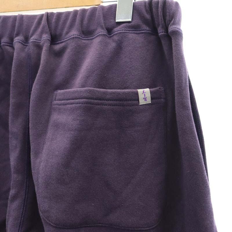 グラフペーパー LOOPWHEELER for GP 23AW Sweat pants スウェットパンツ ジョガーパンツ イージー 2 紫 パープル /MI ■OS ■ メンズ_画像6