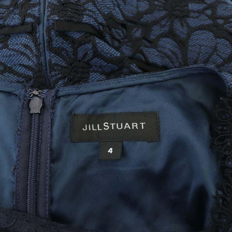  Jill Stuart JILL STUART Nora гонки One-piece колени длина безрукавка 4 темно-синий темно-синий /HK #OS женский 