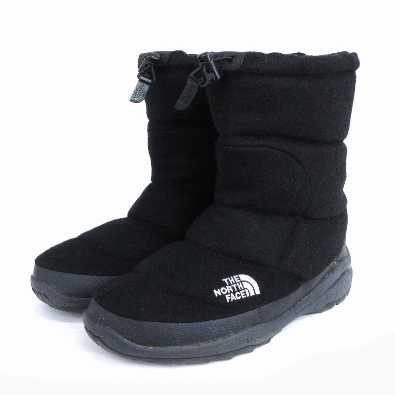 ザノースフェイス THE NORTH FACE NUPTSE BOOTIE WOOL II ヌプシブーツ ショート ウール NF51591 黒 ブラック 28.0cm メンズ_画像1