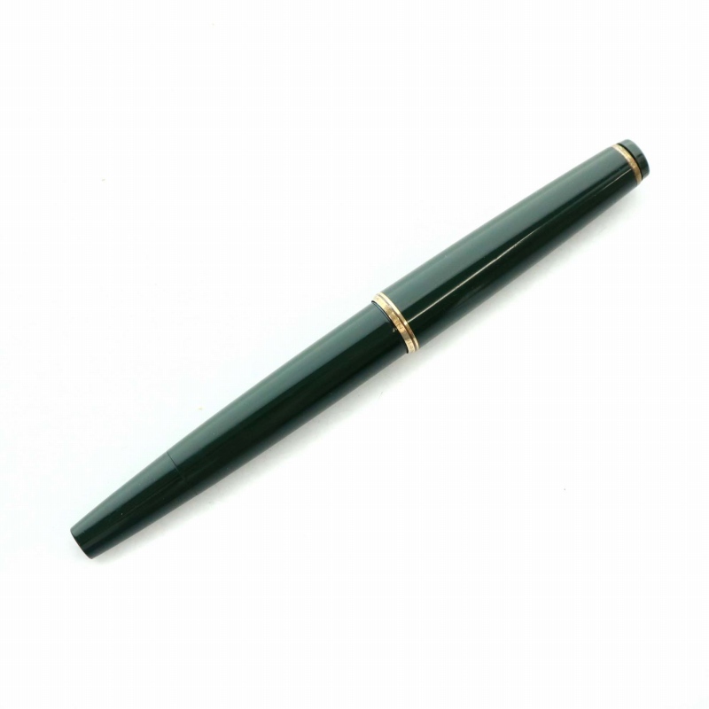 モンブラン MONT BLANC No.34 万年筆 文房具 筆記用具 ペン先585 細字 カートリッジ式 緑 グリーン /XZ ■GY11 その他_画像2