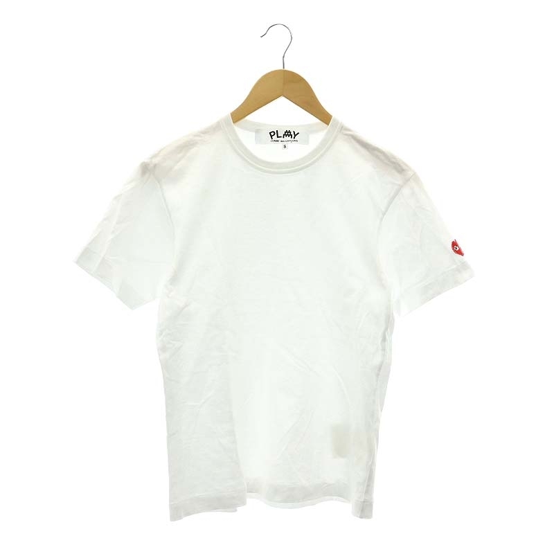 プレイコムデギャルソン PLAY COMME des GARCONS AD2022 INVADER S/S T-Shirt Tシャツ カットソー 半袖 S 白 ホワイト /HK ■OS メンズ_画像1