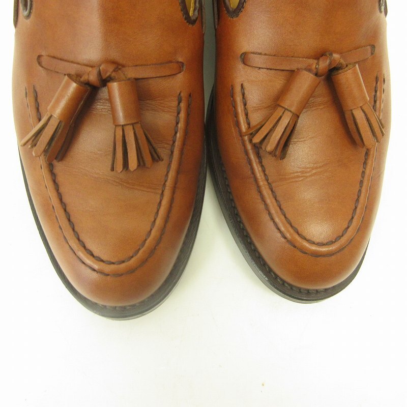 リーガル REGAL タッセルローファー 革靴 レザーシューズ ドレスシューズ 皮革 茶 ブラウン 25cm B20B9707 メンズ_画像6