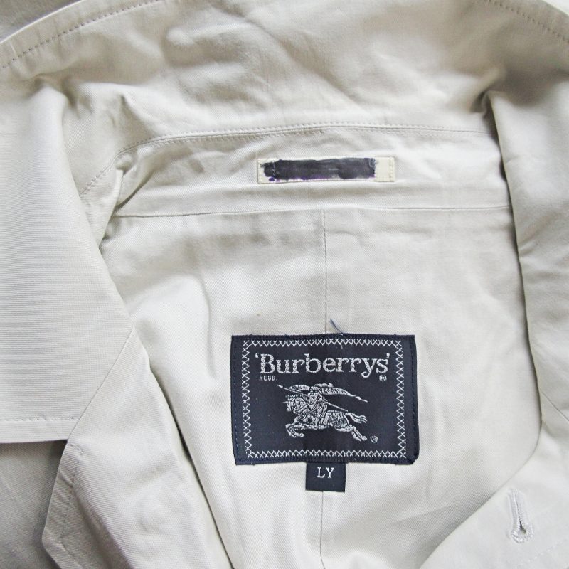 バーバリーズ Burberrys スプリングコート ジャケット 薄手 ベージュ LY 0422 ■GY14 メンズ_画像9