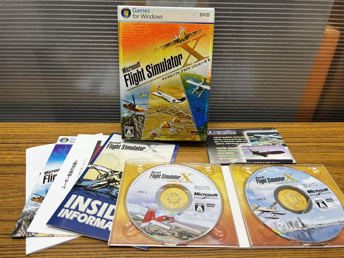 C28 マイクロソフト フライト シュミレーターX Windows DVD-ROM PCゲームソフト の画像1