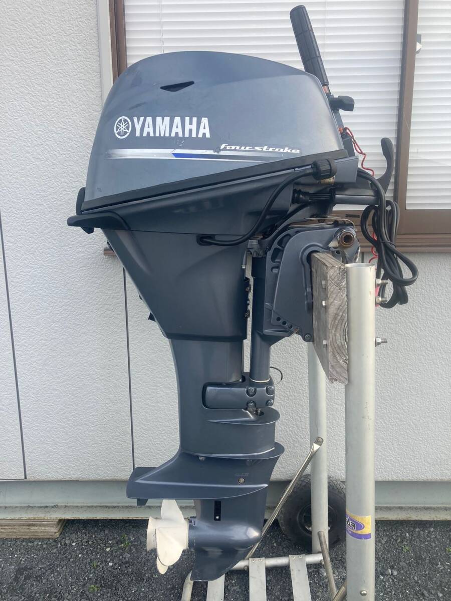 船外機 YAMAHA F15 ヤマハ 4スト 15馬力 の画像2