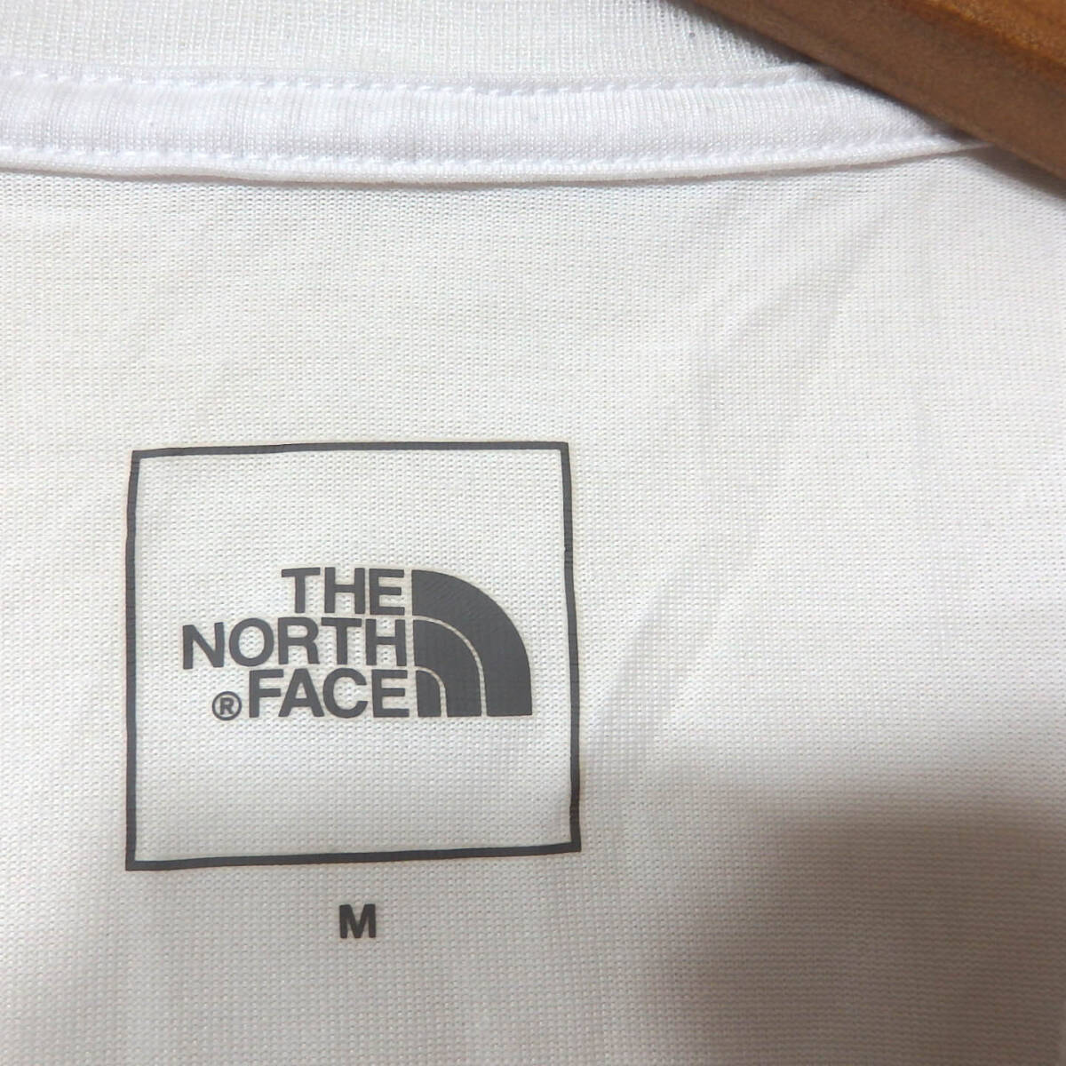 【送料無料】ザ・ノースフェイスTシャツ/ロゴデザイン　ゴールドウィン　Mサイズ　ポリエステル素材　THE NORTH FACE