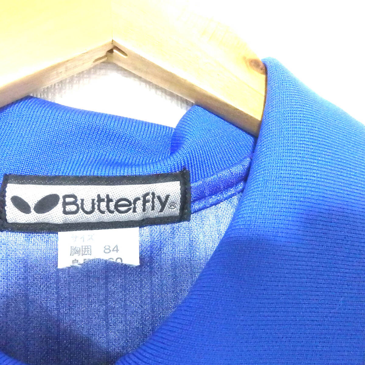 【送料無料】バタフライポロシャツ２枚セット/SSサイズ（レディースサイズ相当）ゲームシャツ　JTTA　卓球　バトミントン　