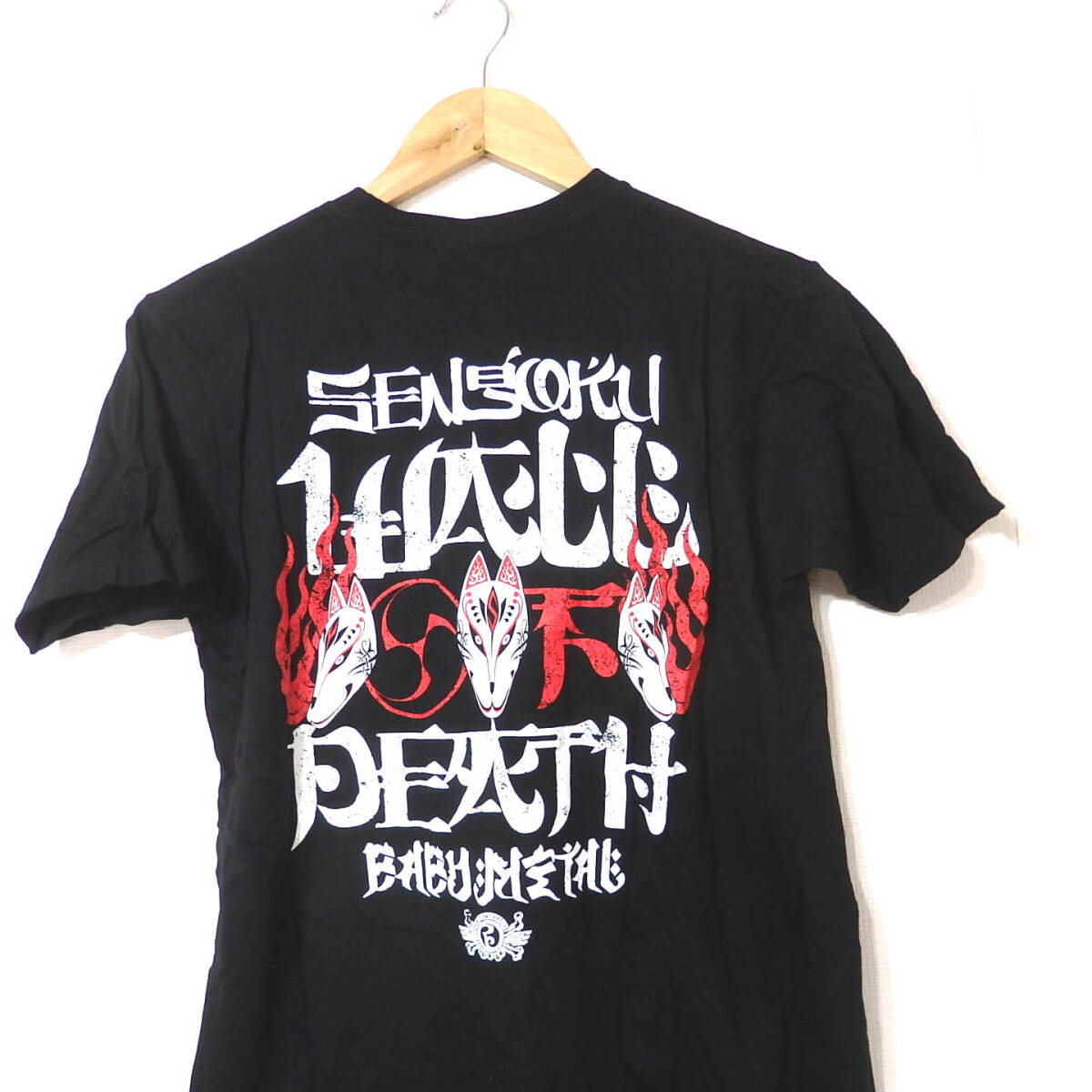 【送料無料】BABYMETALベビーメタルTシャツ/黒　Lサイズ　戦国WOD 美品_画像4