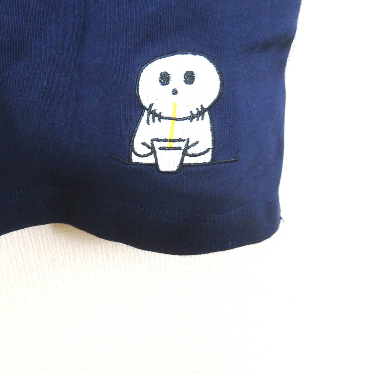 【送料無料】グラニフTシャツ/美品 厚手 ゆったりめ アザラシ  紺色 Design Tshirts Store graniphの画像5