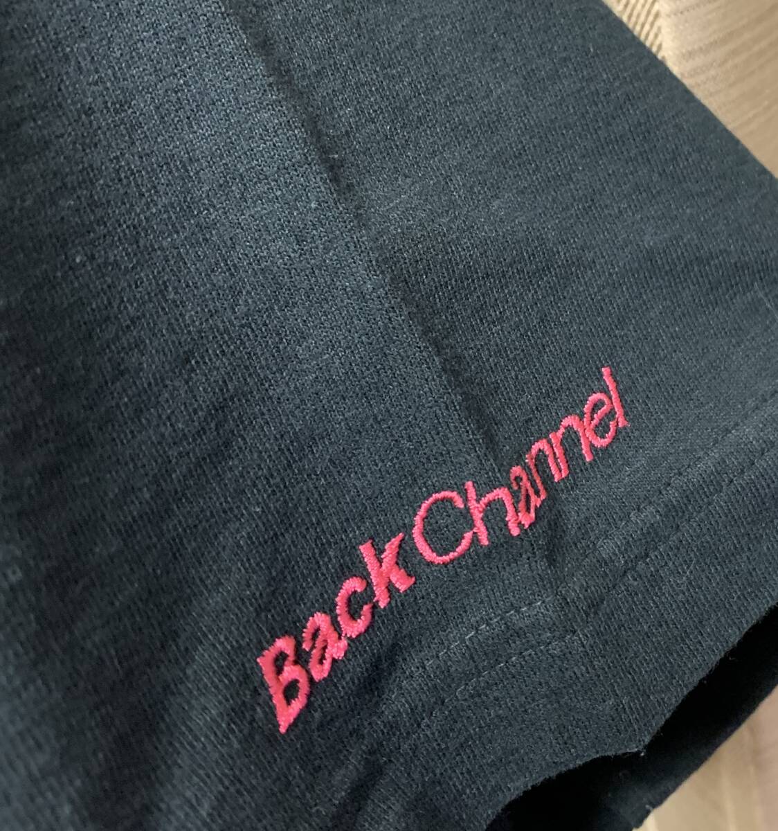 【中古】Back Channel ガール ロゴ Tシャツ (L) ストリート ファッション ナイトレイド バックチャンネル シュプリームの画像4