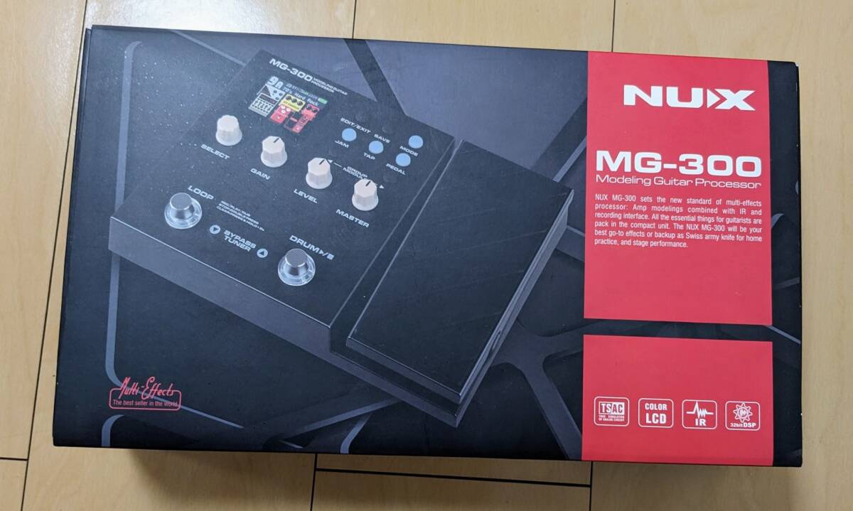 NUX MG-300　マルチエフェクター　エレキギター　アンプ　モデリング　エフェクター_画像1