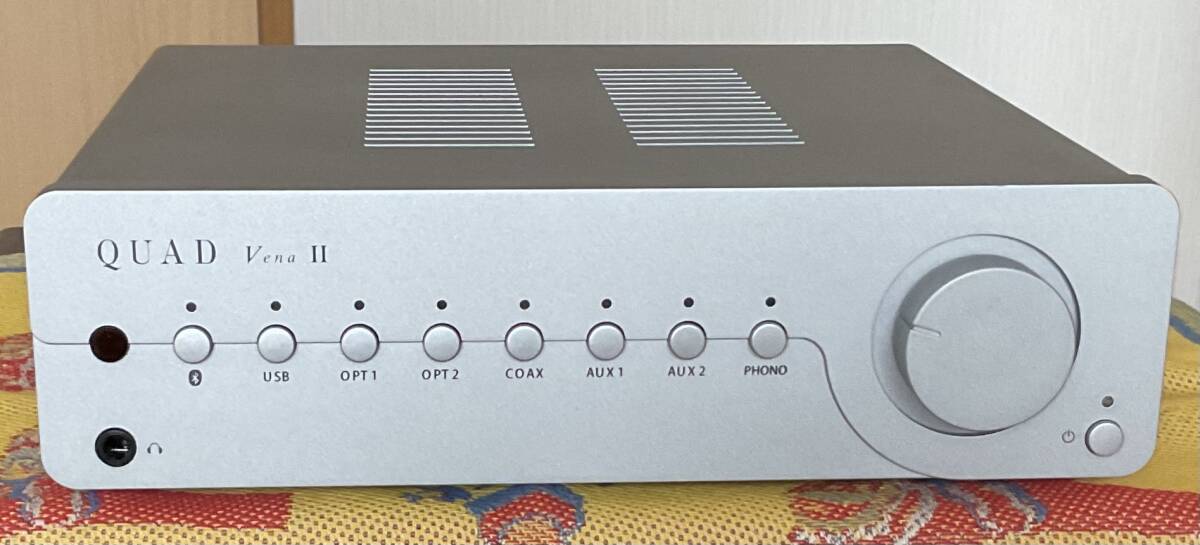 Yahoo!オークション - QUAD Vena Ⅱ シルバー/USB/DAC内蔵 Yahoo!オークション - QUAD Vena Ⅱ シルバー/USB/DAC内蔵