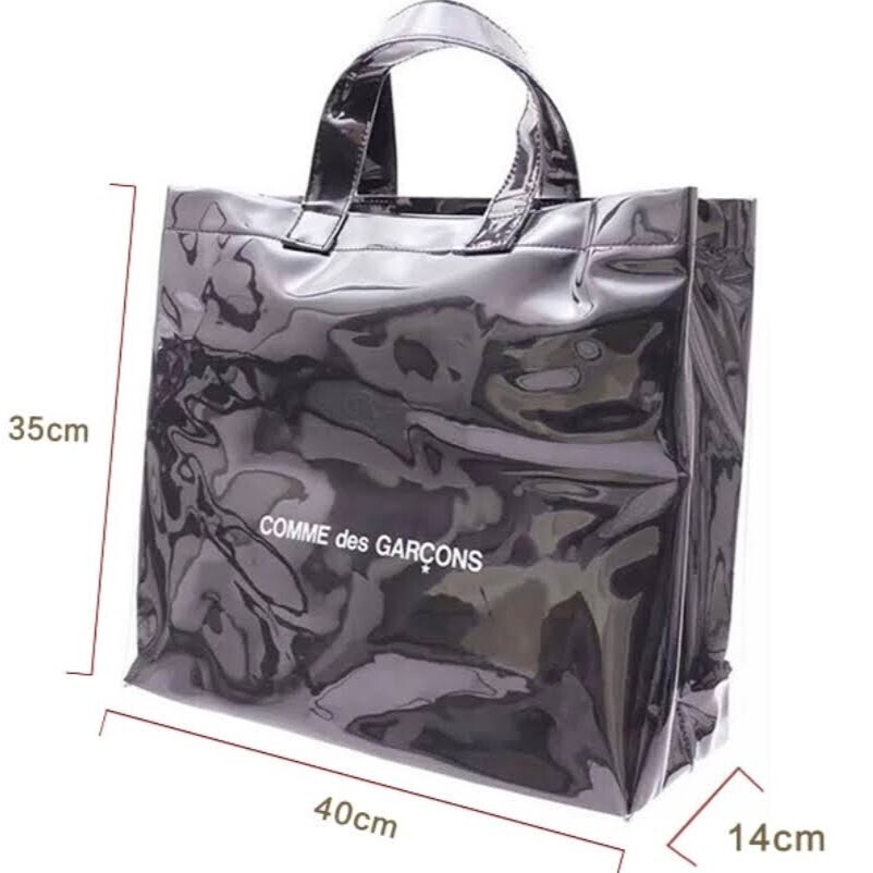 [ бесплатная доставка 1 иен ~] COMME des GARCONS( com *te* Garcon )/PVC большая сумка не использовался новый товар сверху море select магазин покупка товар 3