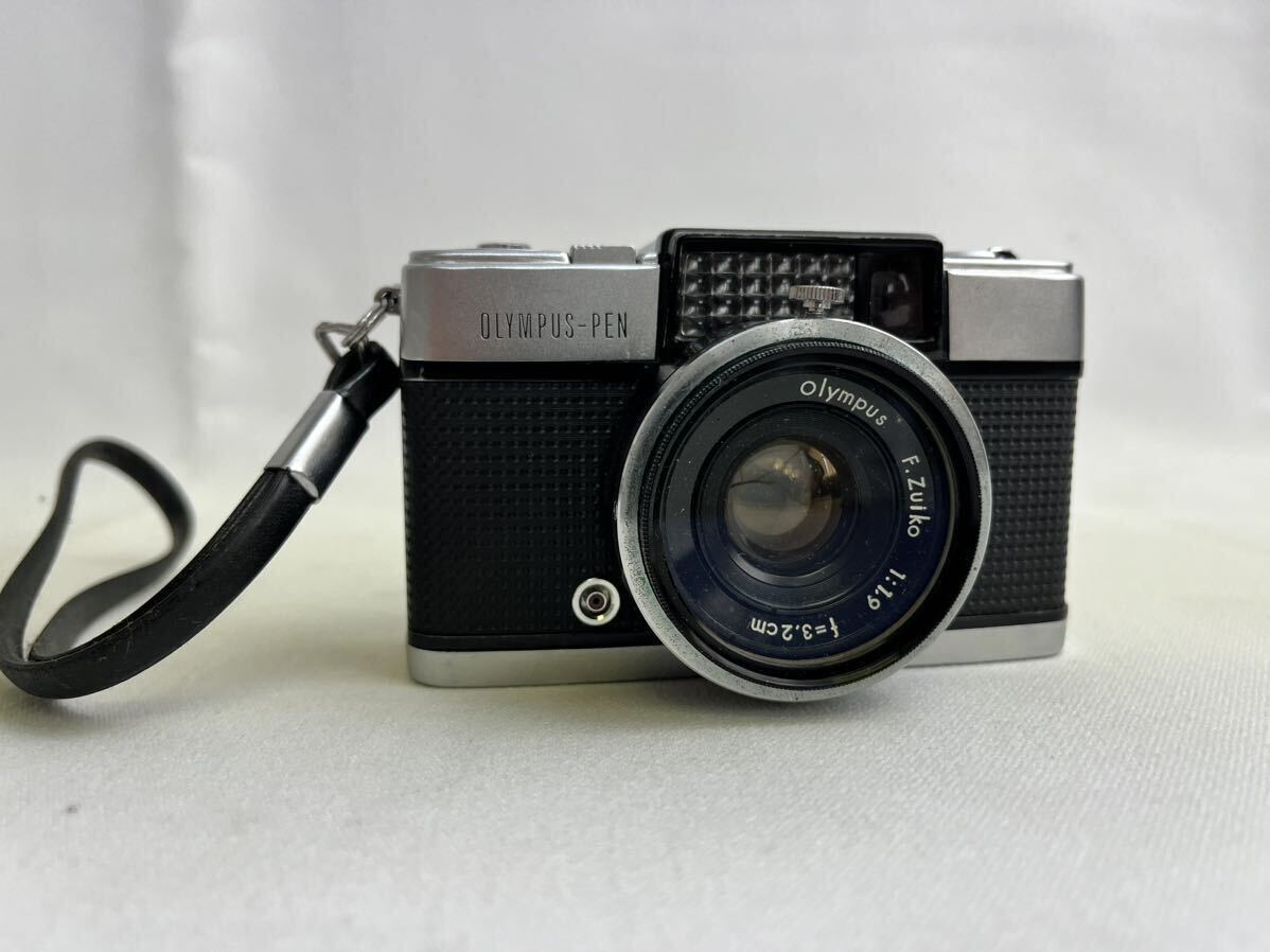 ()カメラ 一眼 フィルムカメラ OLYMPUS PEN PEN-D シャッター降りるの確認済み その他未確認 コンパクトカメラの画像2