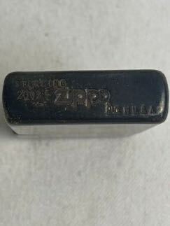 (K)ZIPPO ジッポ　スターリング　ライター　2002年　U.S.A アメリカ製　希少品　火花確認済み　喫煙具　銀製_画像2