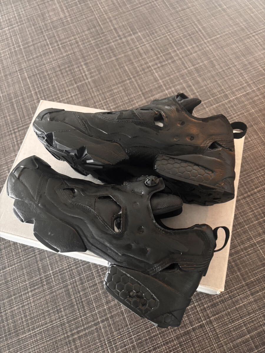 【新品未使用1円〜】定価15万 VETEMENTS X Reebok Instapump Fury ヴェトモン×リーボック アーティストハンドペイントインスタポンプの画像3