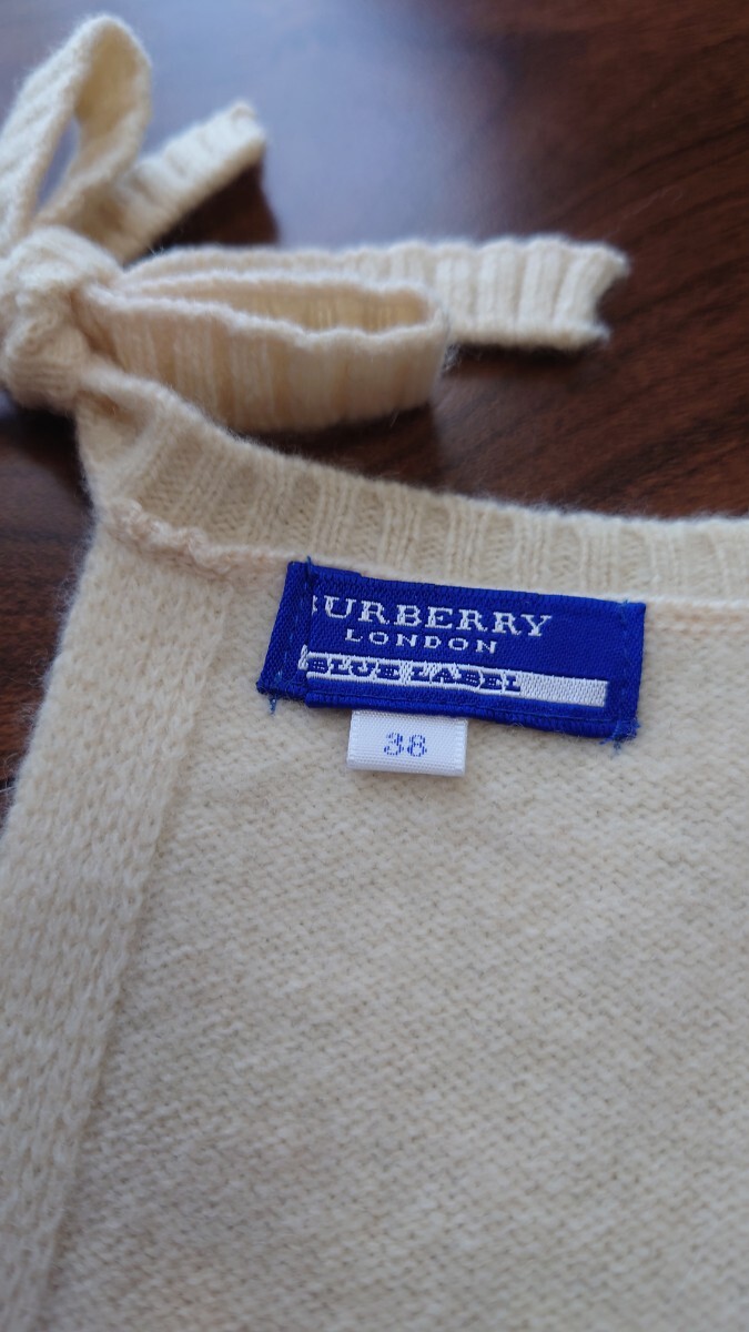 BURBERRY　BLUE LABEL　バーバリー　ニットベスト ノースリーブ　サイズ38_画像3