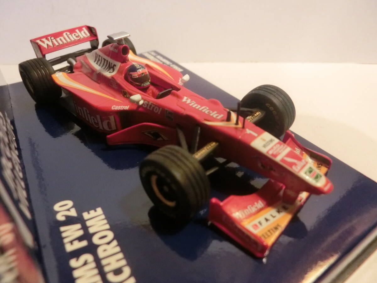 PMA 1/43  ウィリアムズ FW20 ＃1 ジャック・ビルニューブ 1998 ＊タバコ仕様 ＊おまけ付 ＊美品 ＊送料300円～ Williams  の画像5