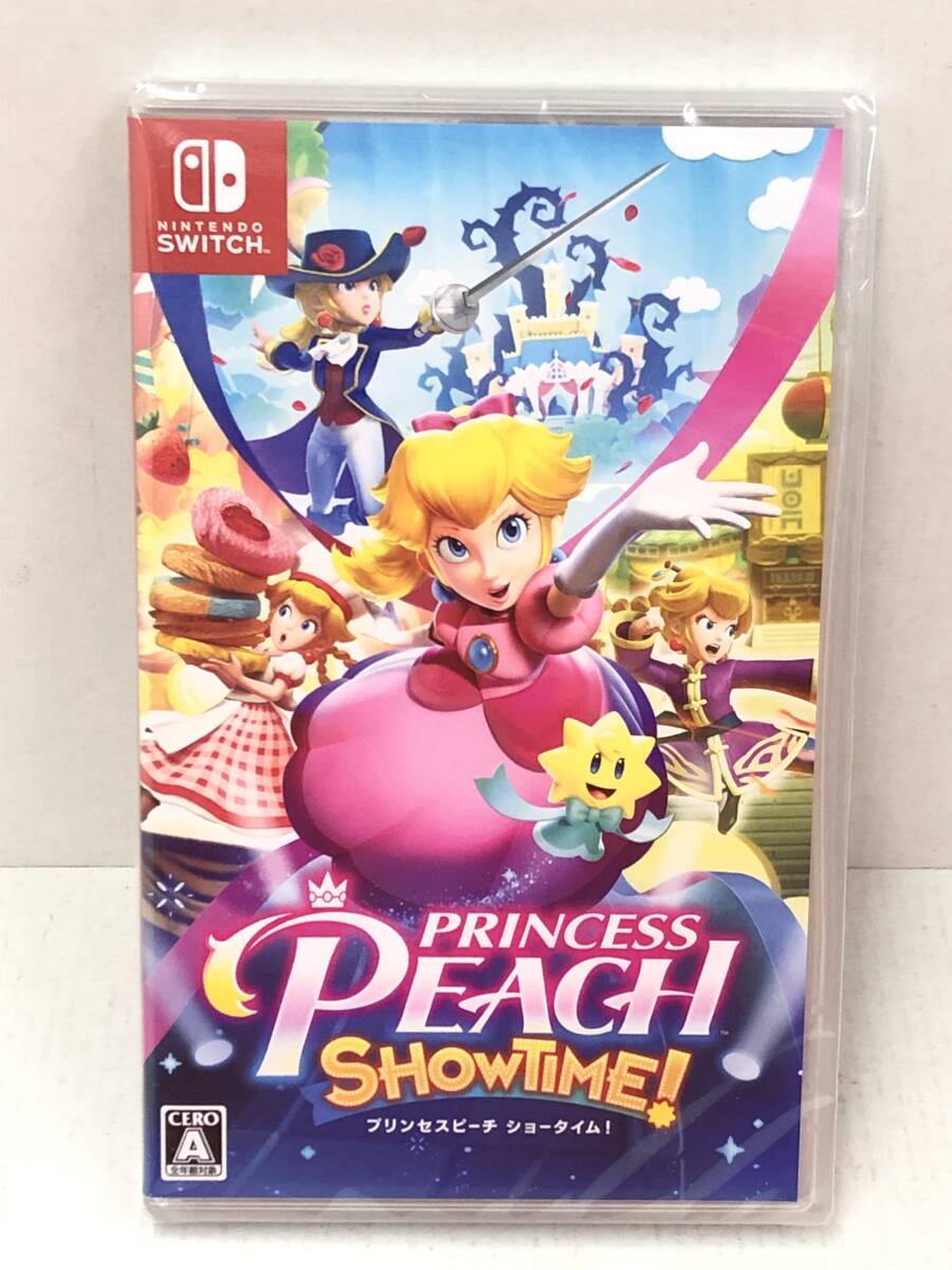 GS240426-01O/ 新品未開封 ニンテンドースイッチソフト プリンセスピーチ ショータイム! Princess Peach Showtime! Nintendo Switch 任天堂の画像1
