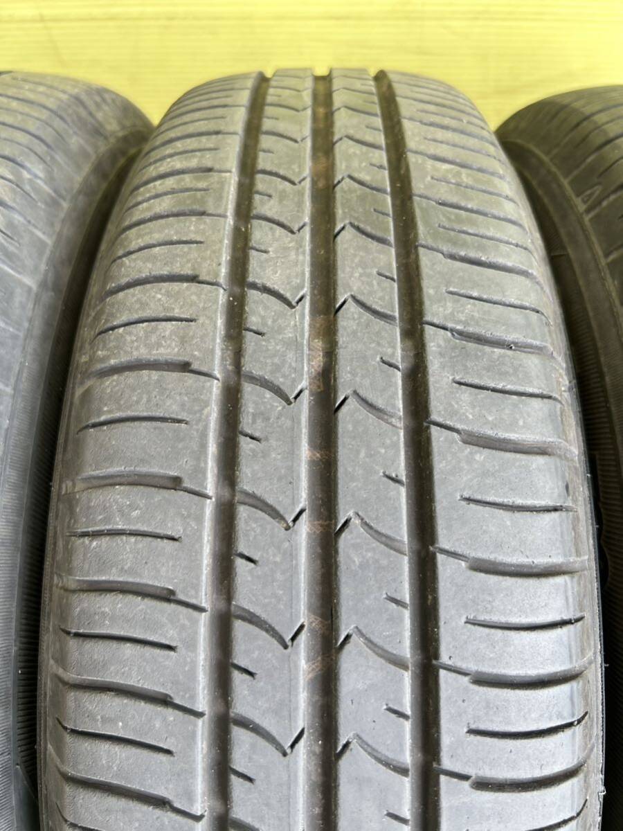 165/70R14 2019年ノーマル　グッドイヤー　４本セット トヨタ純正スチールDK 4穴 14×5J ET+39 PCD100 ハブ径54mm夏タイヤ_画像7