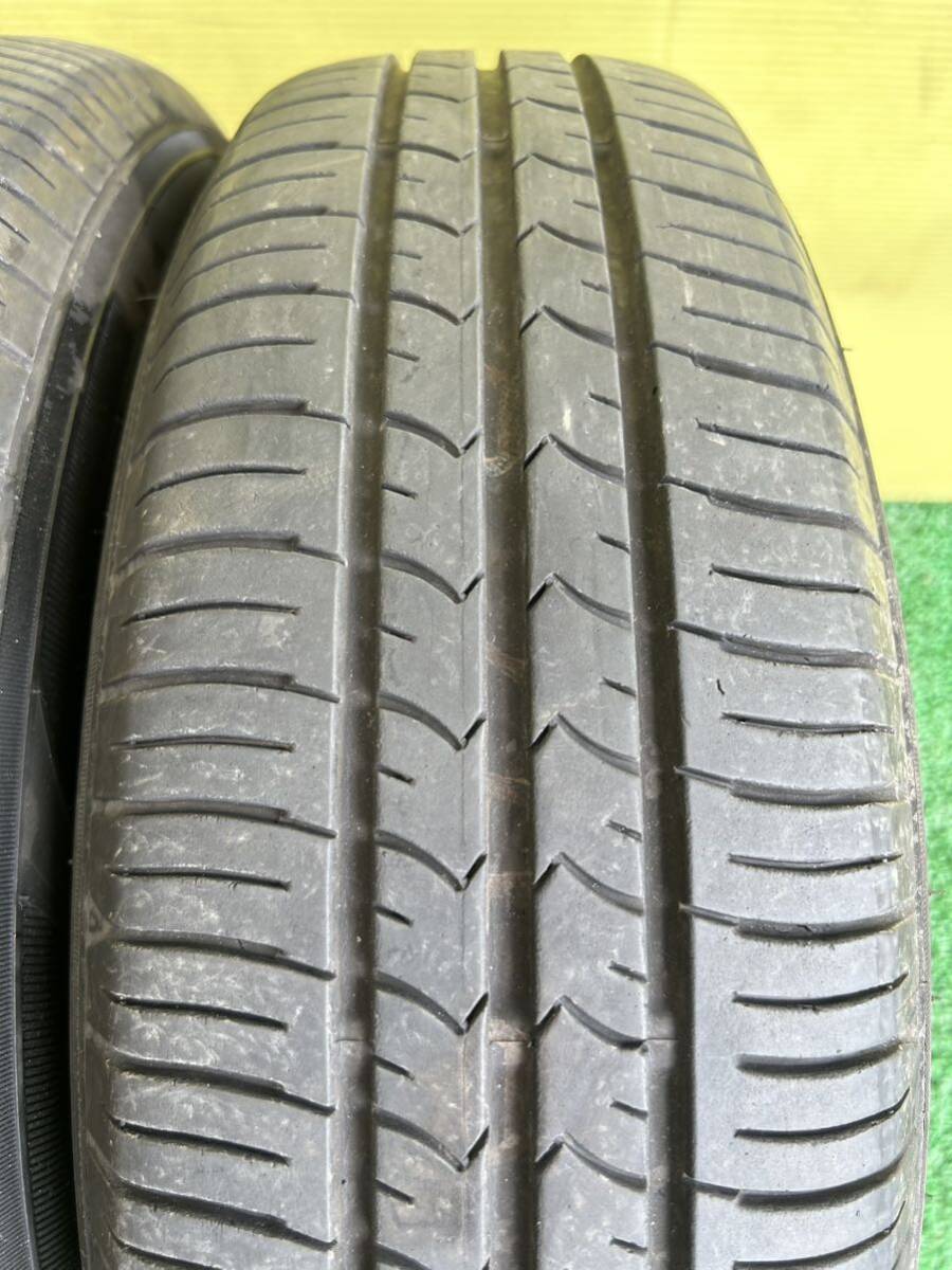 165/70R14 2019年ノーマル　グッドイヤー　４本セット トヨタ純正スチールDK 4穴 14×5J ET+39 PCD100 ハブ径54mm夏タイヤ_画像6