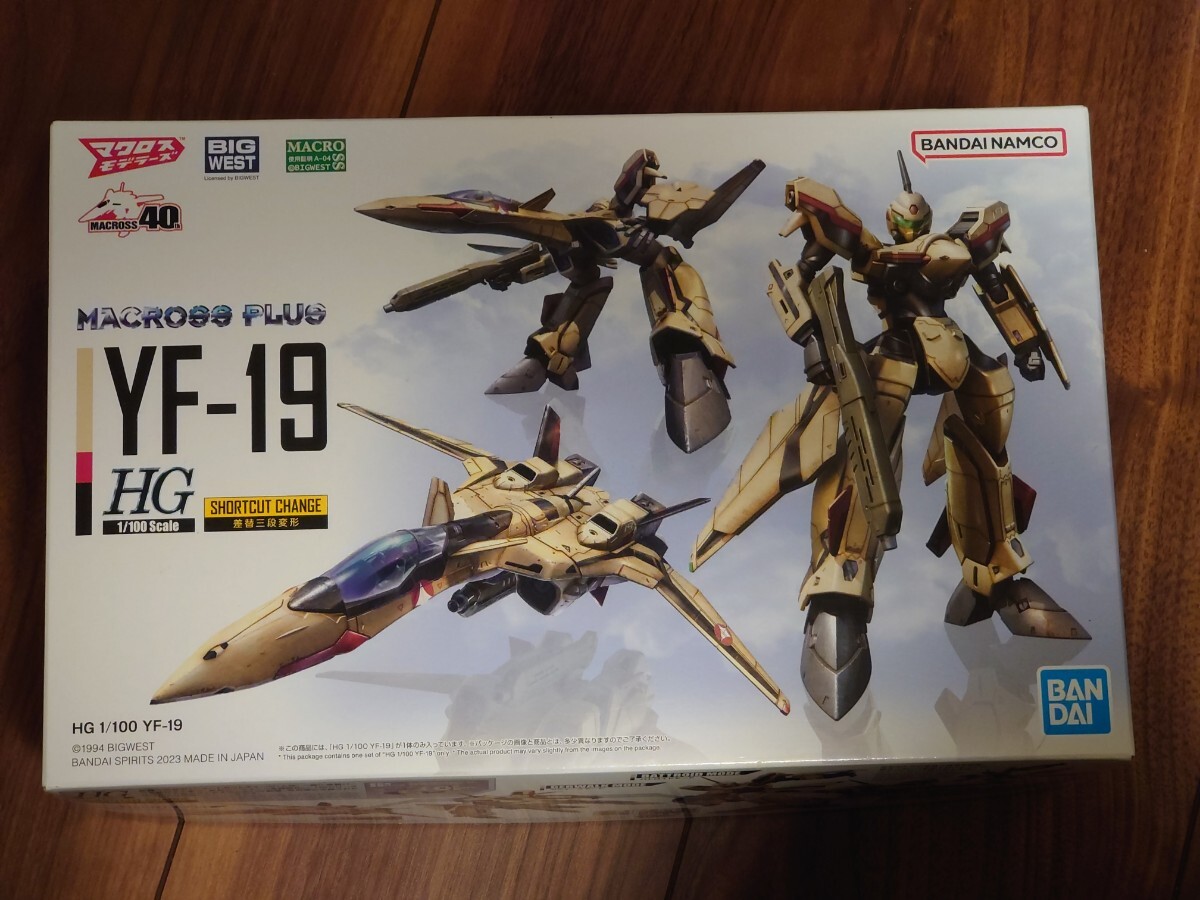 HG YF-29 デュランダルバルキリー 早乙女アルト機 & HG YF-19 エクスカリバー マクロス プラモデルの画像3