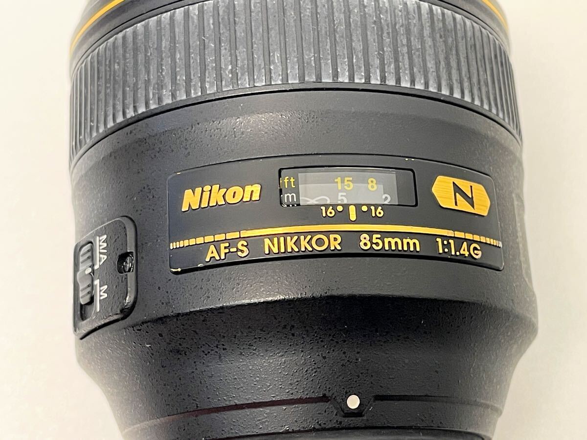 中古 カメラレンズ ニコンNikon AF-S NIKKOR 85mm f/1.4G_画像4