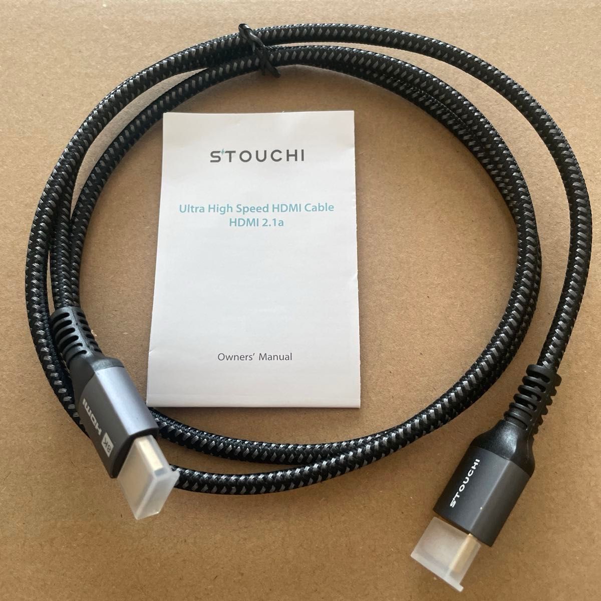 Stouchi HDMI 2.1 ケーブル 1.2M 8k 48Gbps144Hz対応 Ultra High Speed HDMI