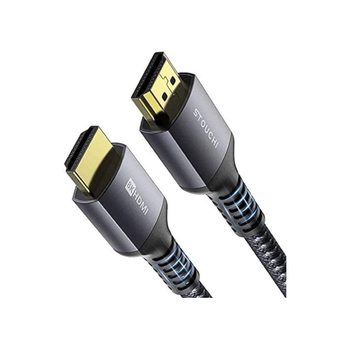 Stouchi HDMI 2.1 ケーブル 1.2M 8k 48Gbps144Hz対応 Ultra High Speed HDMI