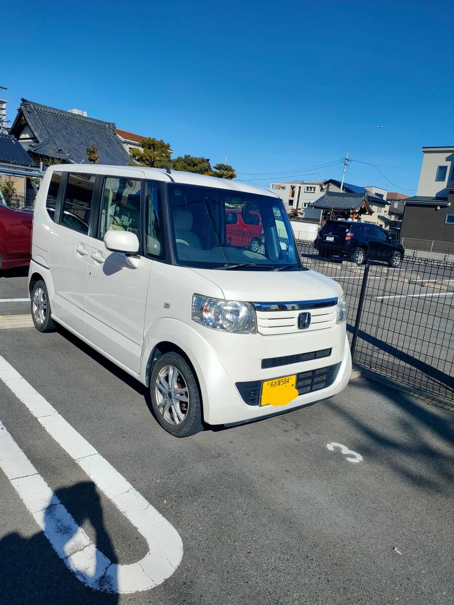 人気 HONDA ホンダ N-BOX G 左パワースライド 車検7年12月 良好 エンジンオートストップ ETC ユピテルドラレコの画像1