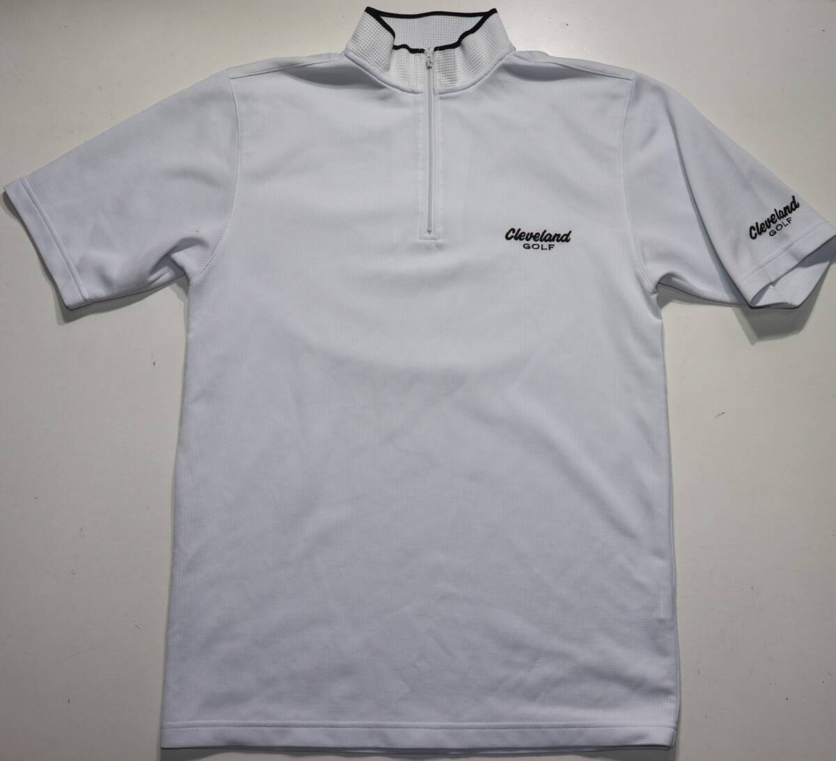  Cleveland ^ Golf ^ stand neck ^ polo-shirt ^ size M