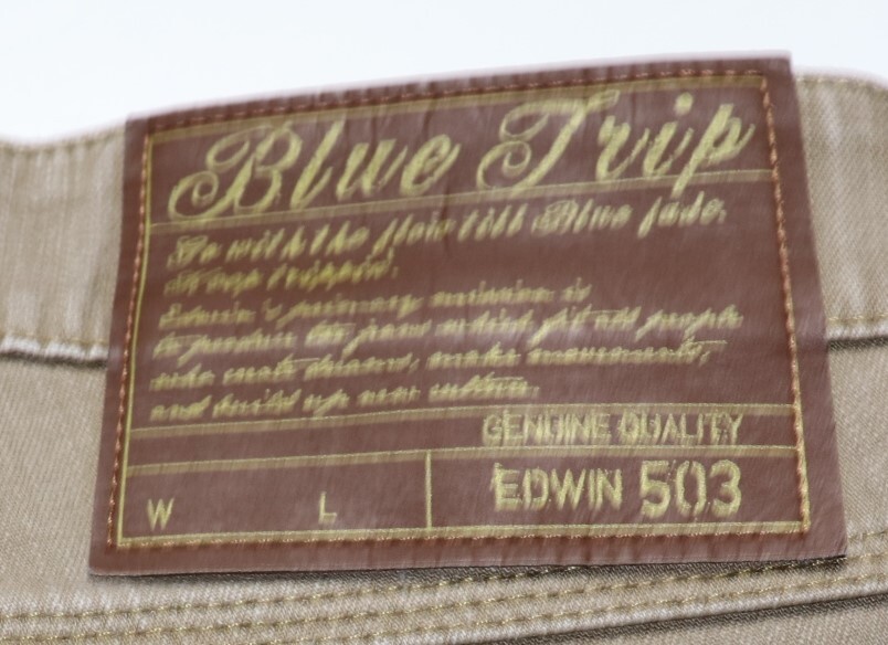 * EDWIN BLUE TRIP BTZ503^ зимний ^ светло-коричневый ^W32