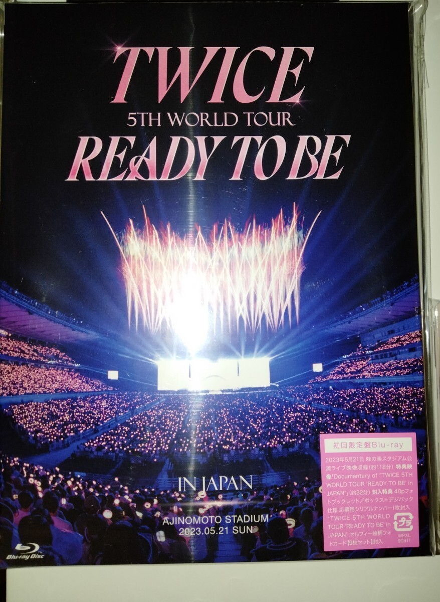 TWICE 5TH WORLD TOUR 'READY TO BE' in JAPAN（初回限定盤 Blu-ray） トレカ シリアル なし LIVE ブルーレイの画像1