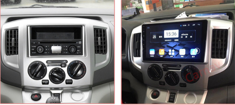 NV200 VM20 専用 パネル iPhone CarPlay アンドロイド 2G+32G 9.7インチ 縦型 ナビ ディスプレイオーディオ バックカメラ付A003_画像4